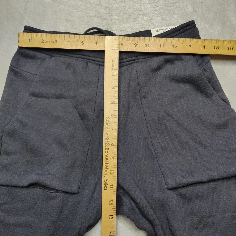 Gaiam Comfort Jogger Men Small Slim Fit Ebony Pull-On‎ Sweatpants NEW